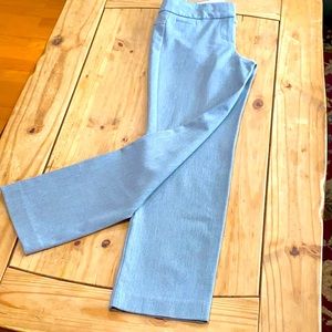 LOFT gray slacks;  size 0P;  Julie straight cut
